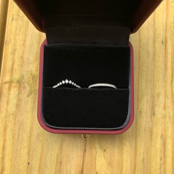 Simple single ring or Stackable. - Picture 4 of 5